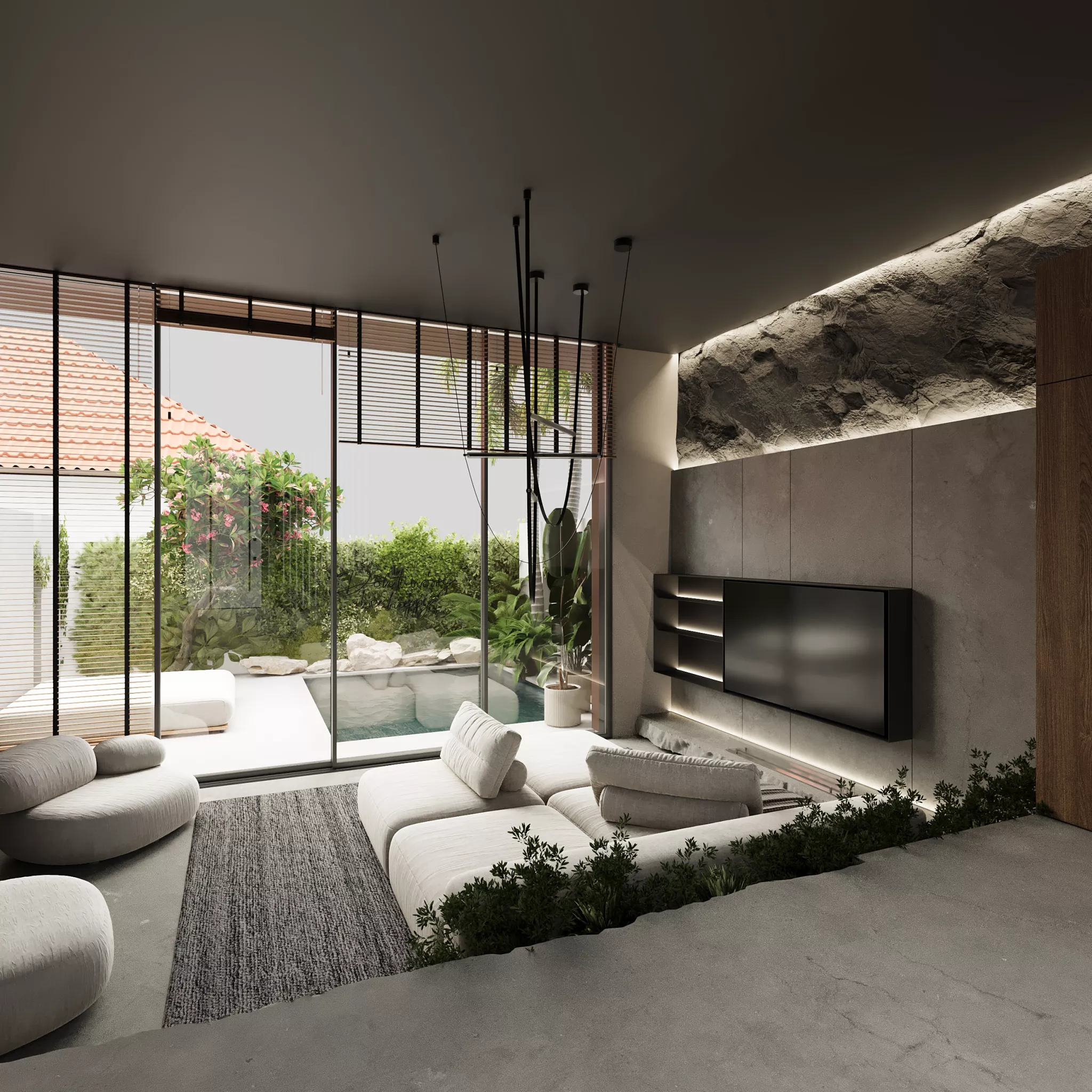 BEACHSIDE 2 BEDROOM VILLA FOR SALE LEASEHOLD IN SESEH BE-614 